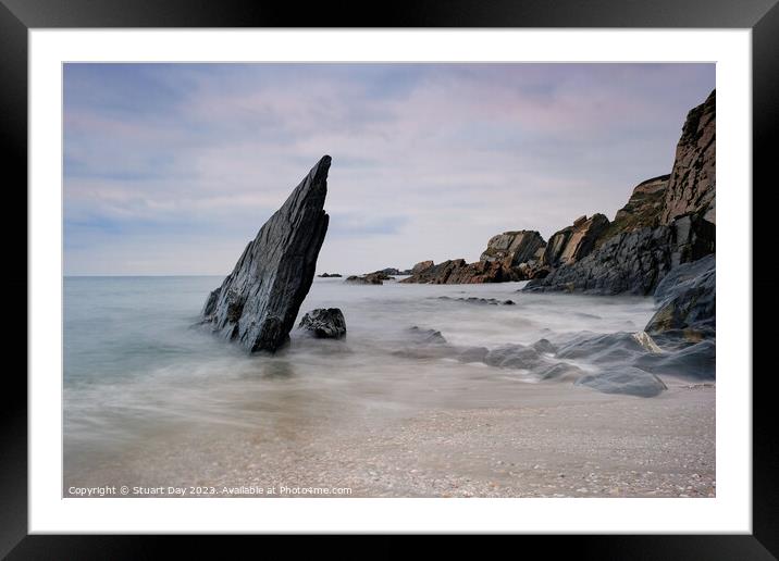 Ayrmer Cove Framed Mounted Print by Stuart Day