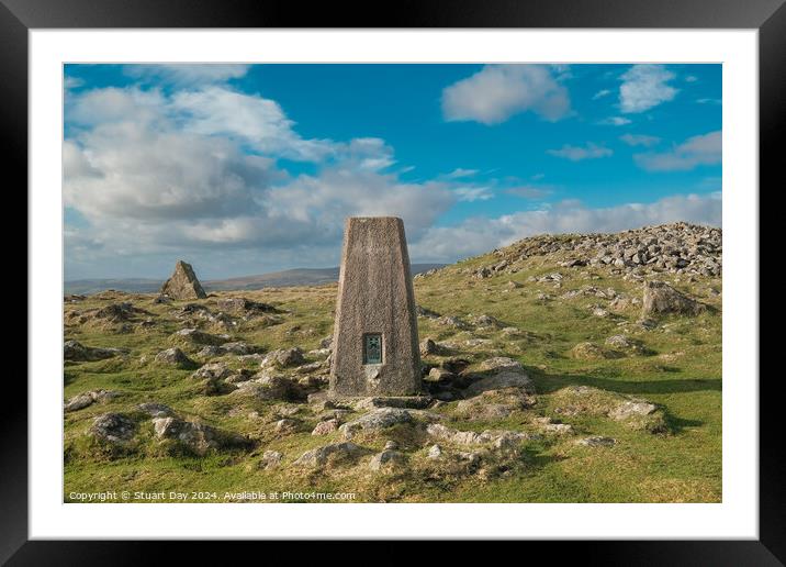 Butterdon Hill Framed Mounted Print by Stuart Day