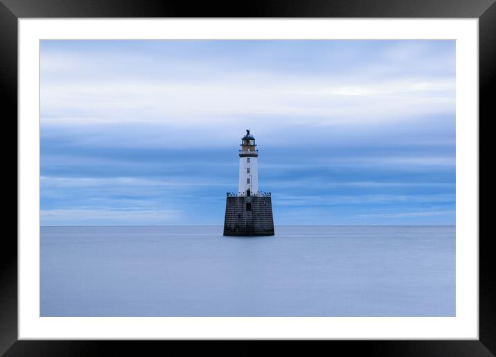Wild Beauty of Rattray Head Framed Mounted Print by DAVID FRANCIS