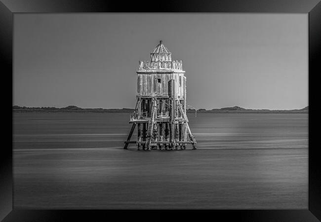 The Enchanting Tayport Lighthouse Framed Print by DAVID FRANCIS