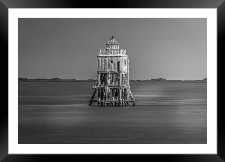 The Enchanting Tayport Lighthouse Framed Mounted Print by DAVID FRANCIS