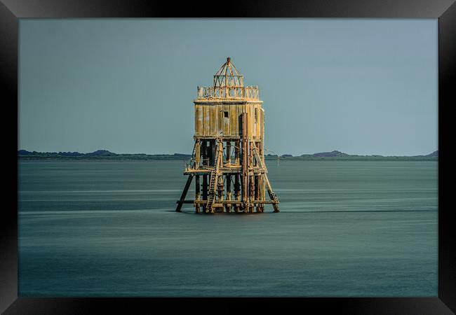 Majestic Beacon of the Scottish Coast Framed Print by DAVID FRANCIS