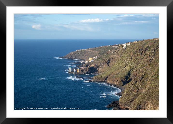 Cost of Tenerife Framed Mounted Print by Joani Maliska