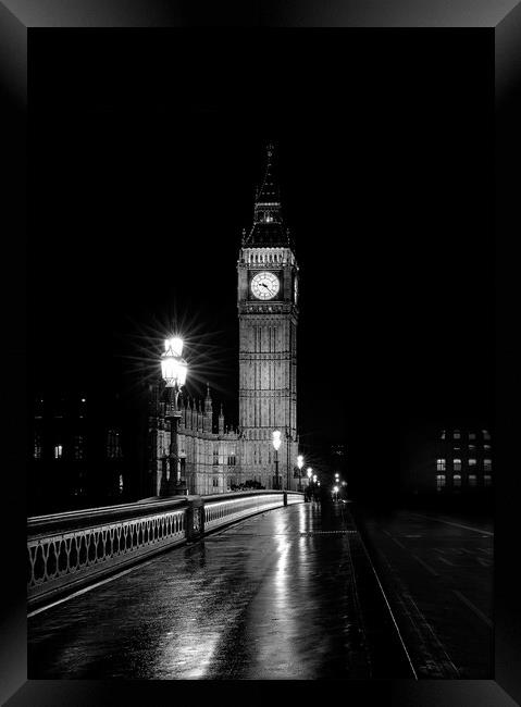 Big Ben London Framed Print by Elizabeth Hudson