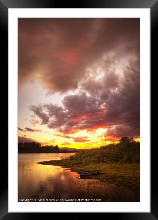 At the End of the Day Framed Mounted Print by Ivie McLardy