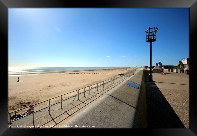 Dymchurch Seafront Framed Print by Ray Putley