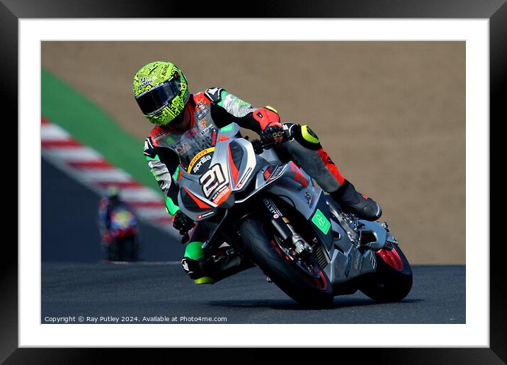 Pirelli National Superstock. Framed Mounted Print by Ray Putley