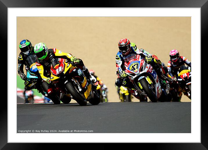 Pirelli National Superstock. Framed Mounted Print by Ray Putley