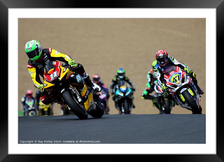 Pirelli National Superstock. Framed Mounted Print by Ray Putley