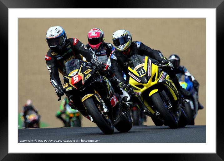 Pirelli National Superstock. Framed Mounted Print by Ray Putley