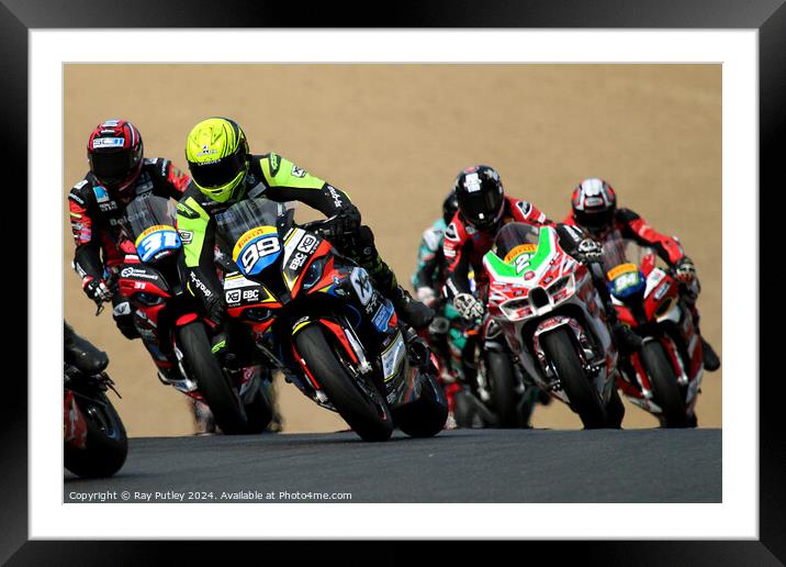 Pirelli National Superstock. Framed Mounted Print by Ray Putley