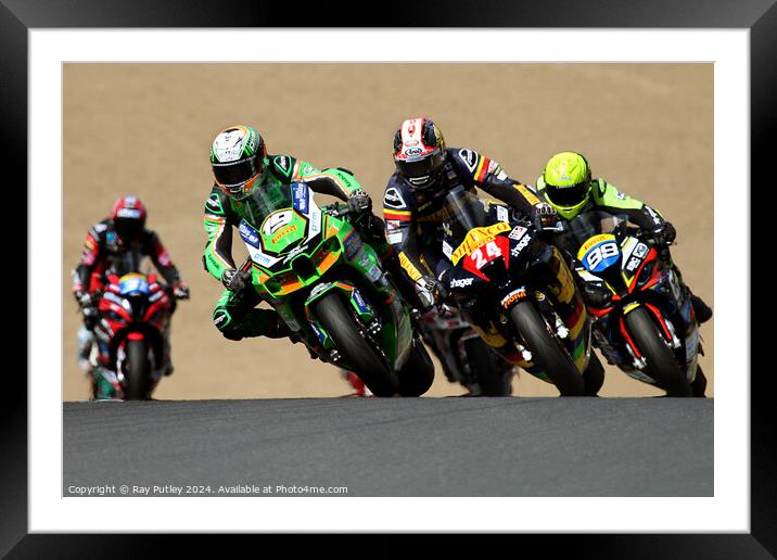 Pirelli National Superstock. Framed Mounted Print by Ray Putley