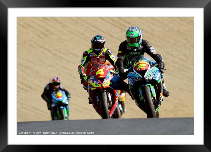 Pirelli National Junior Superstock. Framed Mounted Print by Ray Putley