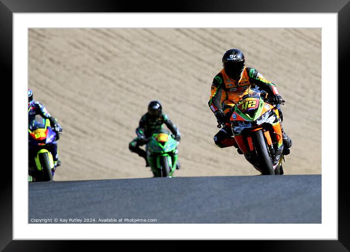 Pirelli National Junior Superstock. Framed Mounted Print by Ray Putley