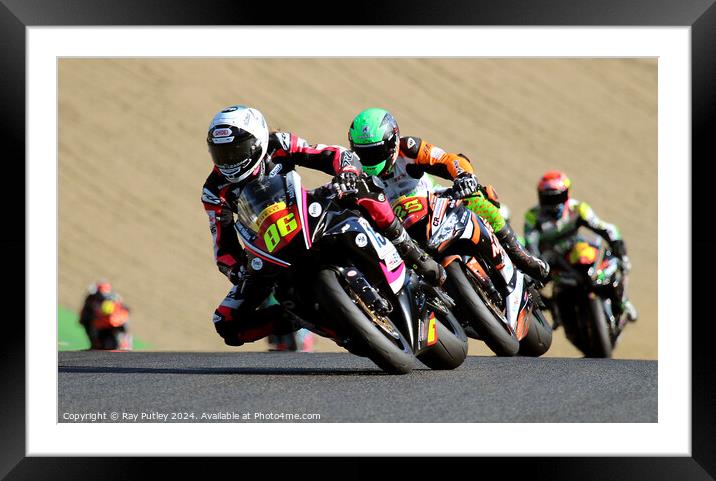 Pirelli National Junior Superstock. Framed Mounted Print by Ray Putley