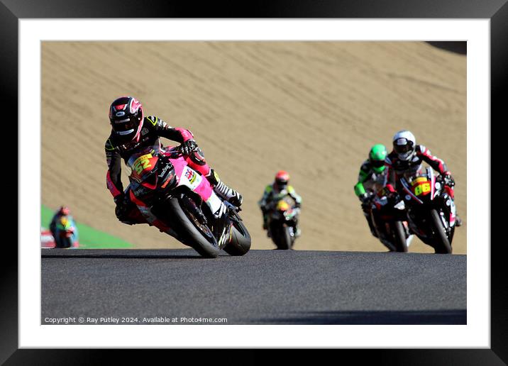 Pirelli National Junior Superstock. Framed Mounted Print by Ray Putley