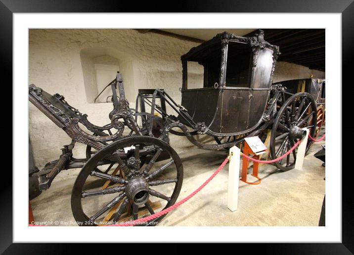 Tyrwhitt-drake Museum of Carriages – England, UK. Framed Mounted Print by Ray Putley