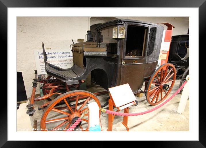 Tyrwhitt-drake Museum of Carriages – England, UK. Framed Mounted Print by Ray Putley