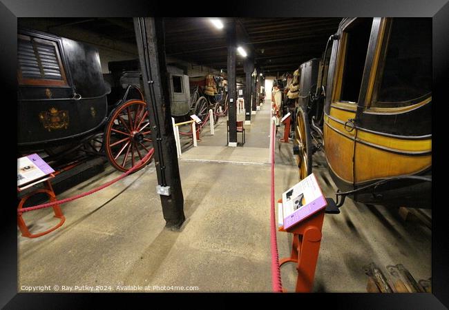 Tyrwhitt-drake Museum of Carriages – England, UK. Framed Print by Ray Putley