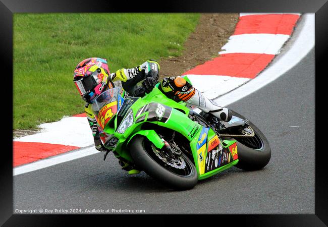 Pirelli National Junior Superstock- Brands Hatch 2023 Framed Print by Ray Putley