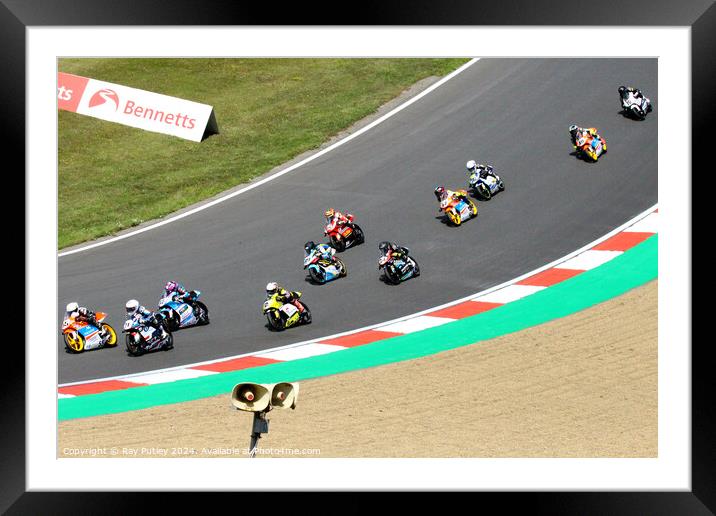 R&G British Talent Cup - Brands Hatch 2023 Framed Mounted Print by Ray Putley