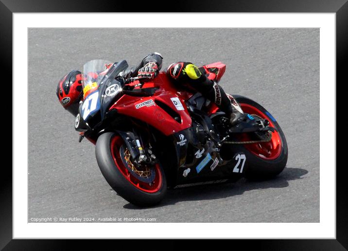 Pirelli National Superstock Championship - Brands Hatch 2023 Framed Mounted Print by Ray Putley