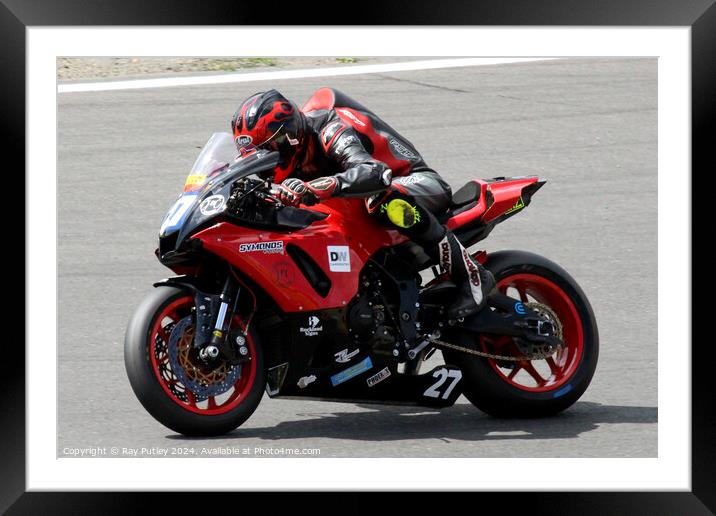 Pirelli National Superstock Championship - Brands Hatch 2023 Framed Mounted Print by Ray Putley