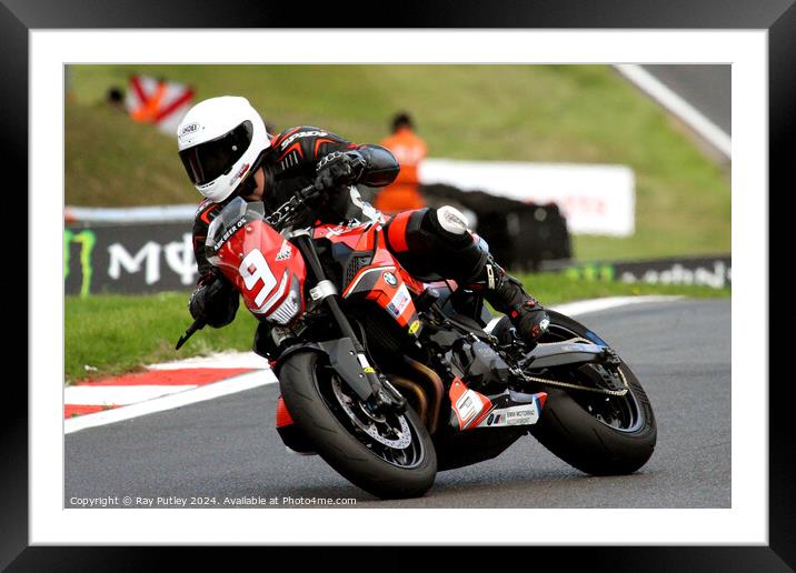 ABK Beer 0% BMW Motorrad F 900 R Cup - Brands Hatch 2023 Framed Mounted Print by Ray Putley