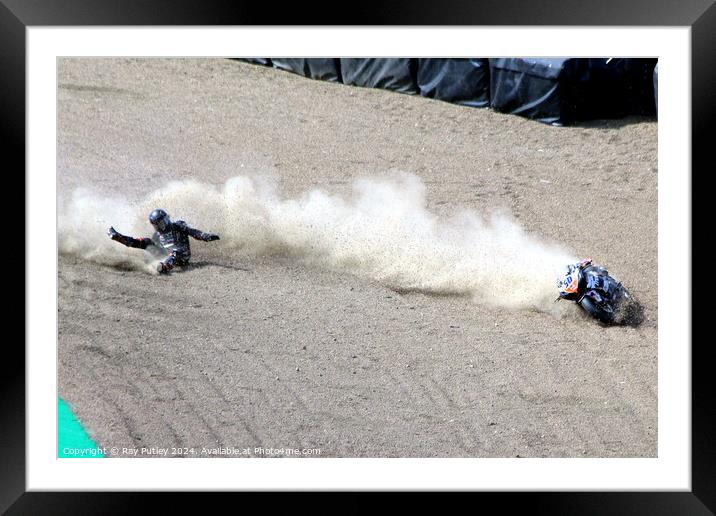 Quattro Group British Supersport & British GP2 - Brands Hatch 2023 Framed Mounted Print by Ray Putley