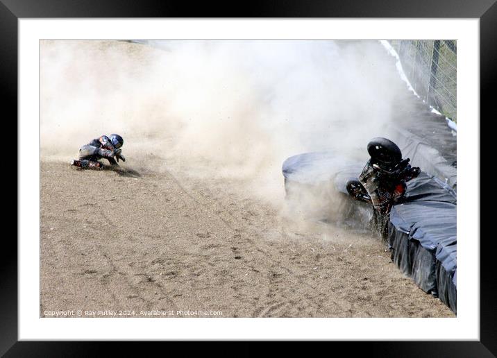 Quattro Group British Supersport & British GP2 - Brands Hatch 2023 Framed Mounted Print by Ray Putley