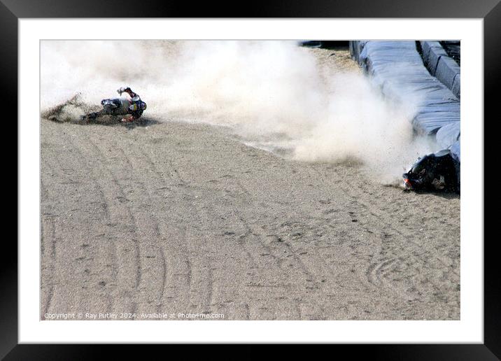 Quattro Group British Supersport & British GP2 - Brands Hatch 2023 Framed Mounted Print by Ray Putley