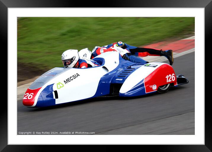 BMCRC F1 & F2 Sidecars Framed Mounted Print by Ray Putley