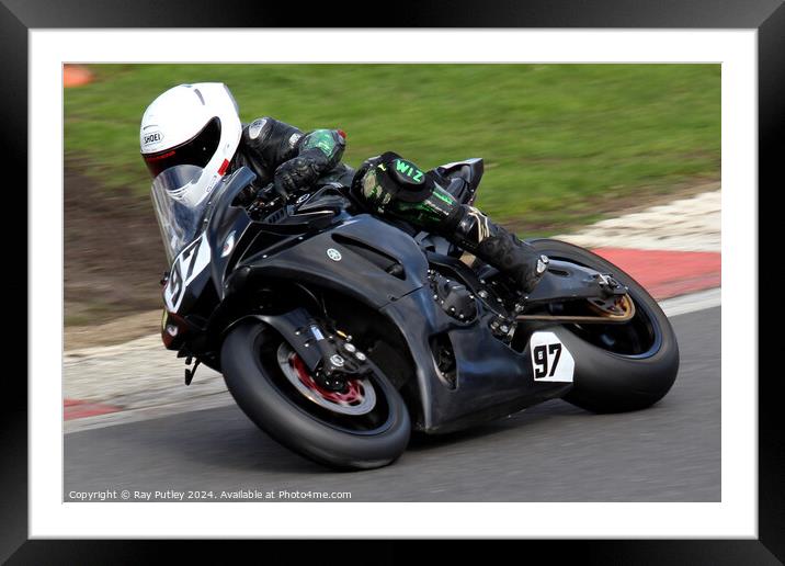 MRO Powerbikes & C1000 & MRO Retro 1000s Framed Mounted Print by Ray Putley