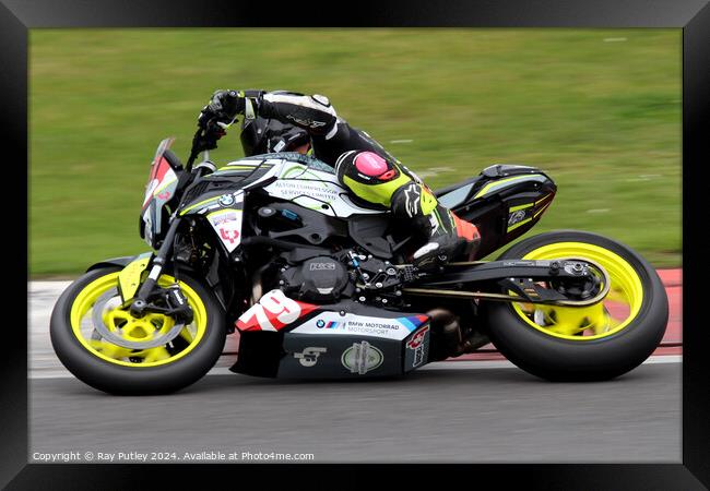 BMCRC Thunderbike Sport & BMCRC SuperTwins Framed Print by Ray Putley