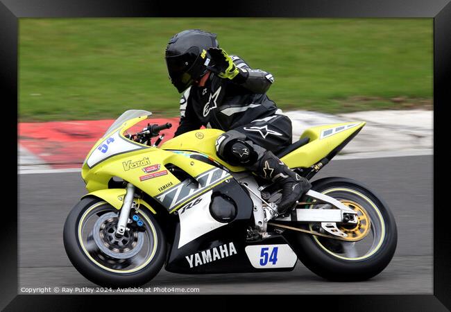 BMCRC Thunderbike Sport & BMCRC SuperTwins Framed Print by Ray Putley