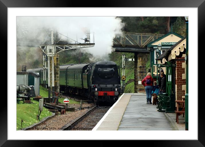 Spa Valley Railway Framed Mounted Print by Ray Putley