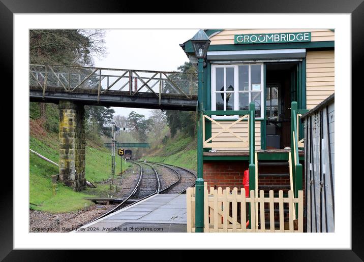 Spa Valley Railway Framed Mounted Print by Ray Putley