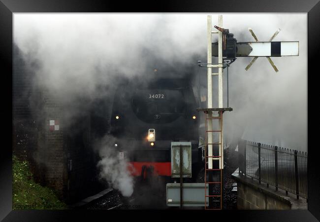 Spa Valley Railway Framed Print by Ray Putley