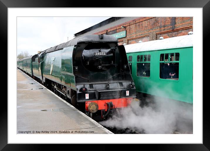 Spa Valley Railway Framed Mounted Print by Ray Putley