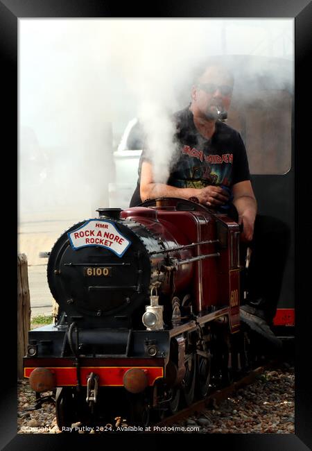 Steam Railway - Hastings Framed Print by Ray Putley