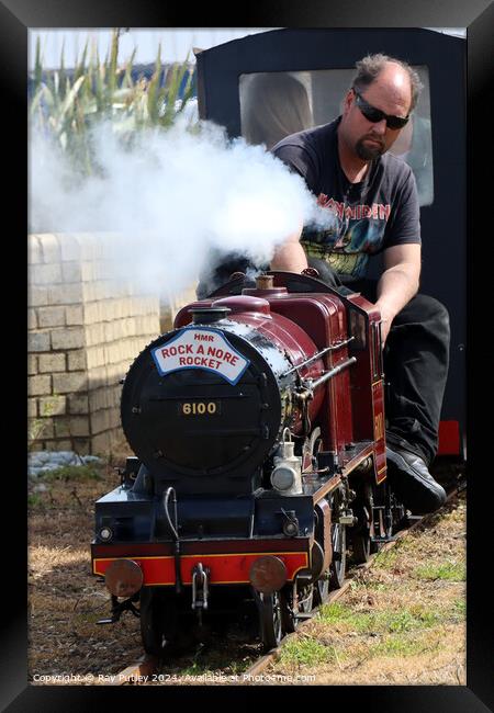 Steam Railway - Hastings Framed Print by Ray Putley