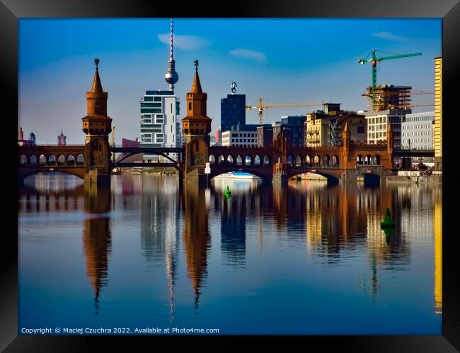 Berlin Waters Framed Print by Maciej Czuchra