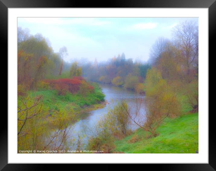 November Morning Framed Mounted Print by Maciej Czuchra