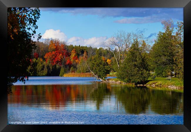 "Nature's Serenade" Framed Print by Ken Oliver