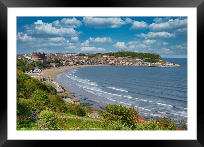 Beauty of Scarborough South Bay Framed Mounted Print by Rodney Hutchinson