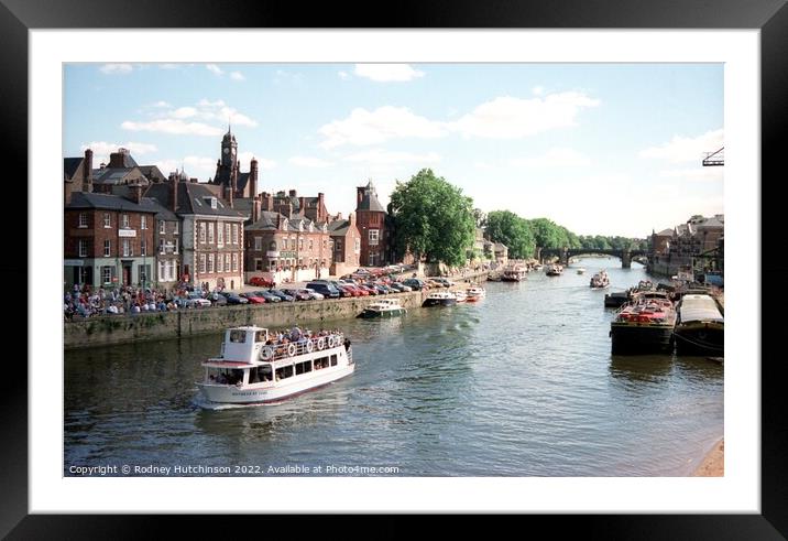 Serenity on the Ouse Framed Mounted Print by Rodney Hutchinson