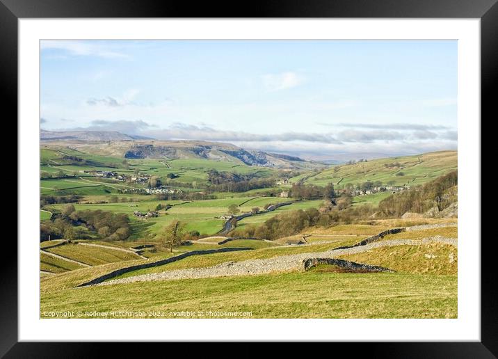 Majestic Beauty of Ribblesdale Framed Mounted Print by Rodney Hutchinson