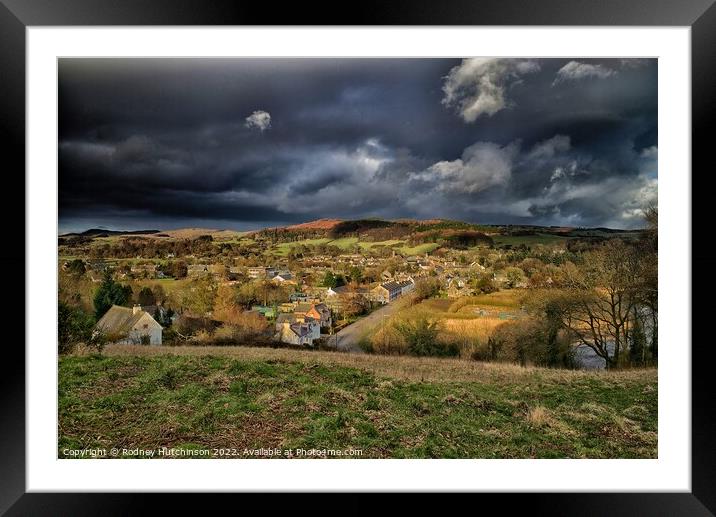 Coming storm Framed Mounted Print by Rodney Hutchinson