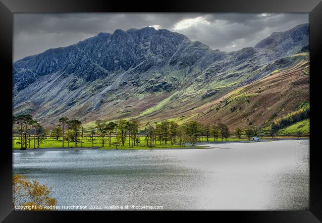 Buttermere Fell Framed Print by Rodney Hutchinson