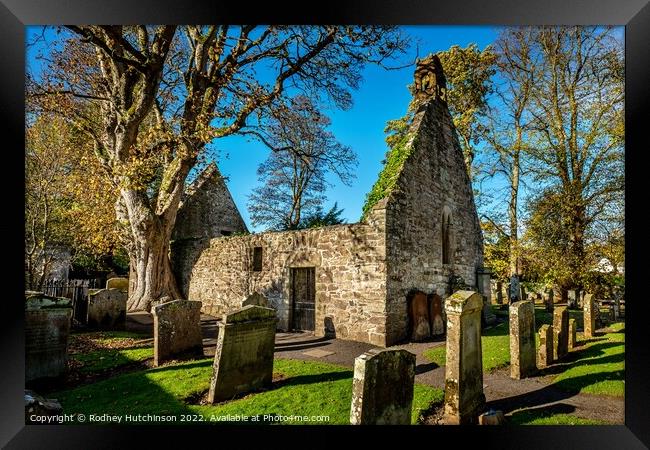 Haunting Beauty of Old Alloway Framed Print by Rodney Hutchinson